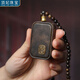 頂妃（DING FEI）越南沉香木吊墜木雕刻五爪龍牌勃掛吊墜木質(zhì)雕刻工藝品車載掛件 扎基拉姆無(wú)事牌  A23-304