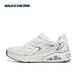 Skechers斯凱奇男鞋秋冬新款時(shí)尚百搭休閑鞋輕質(zhì)透氣緩震耐磨氣墊鞋183075 白色/183075-WHT 42.5