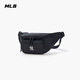 MLB男女水桶包斜挎包腰包旅行包男女包時(shí)尚學(xué)院風(fēng) 3AHSB025N/黑色/腰包 F