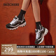 斯凱奇（Skechers）女鞋夏季厚底老爹鞋百搭透氣熊貓鞋軟底舒適外穿休閑運(yùn)動鞋11959