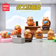 名創(chuàng)優(yōu)品（MINISO）卡皮巴拉打工豚盲盒手辦玩具桌面擺件生日禮物兒童禮物 端盒