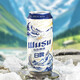 烏蘇啤酒（wusu）天山清爽白啤精選阿克蘇小麥500ml*1罐