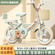 紫榕兒童自行車3-6歲卡皮bala自行車兒童單車小孩6-10歲童車自行車 卡皮bala綠【彩胎輻條版】帶后座 18寸適合115-130cm