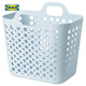 宜家（IKEA）SLIBB斯利波多夾子晾曬夾曬襪子神器家用衣架內(nèi)衣夾子學(xué)生宿舍 藍(lán)色軟質(zhì)洗衣籃