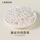 Lnieer施家珍珠散珠串珠手鏈項鏈?zhǔn)执橹樽觗iy手工材料配件小米珠 3mm施家珍珠【60顆】長約18cm