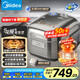 美的（Midea）純鈦0涂層電飯鍋防粘4L無涂層花瓣ih電飯煲4-5人家用不銹鋼智能多功能MB-HS412 國家補貼