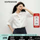 紅袖休閑職業(yè)襯衫2025夏秋新款女裝翻領(lǐng)氣質(zhì)百搭顯瘦獨(dú)特氣質(zhì)通勤上衣 本白001 M
