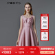 PORTS寶姿女裝春夏新品無袖連衣裙LM8D111JWQ017 藕粉色 M (6)