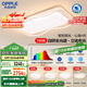 歐普（OPPLE）護(hù)眼全光譜吸頂燈客廳燈LED智能高亮線條燈簡(jiǎn)約奶油風(fēng)包安裝套餐1