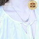 戴銀坊項(xiàng)鏈S925純銀項(xiàng)鏈女2025新款五帝錢(qián)吊墜鎖骨鏈女生七夕情人節(jié)禮物 京倉(cāng)發(fā)貨+證書(shū)+品牌禮盒