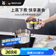 WMF德國福騰寶湯鍋蒸鍋一鍋多用Astoria雙層湯蒸鍋24cm廚房好物