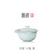 雅瓷汝窯泡茶壺單壺陶瓷手抓壺小號快客杯可養開(kāi)片天青色禮盒裝小隱壺 汝窯小隱壺 185ml