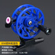 MDNG大號全金屬前打輪遠投釣魚(yú)前打竿漁輪冰釣輪魚(yú)輪改裝活魚(yú)扣收線(xiàn)輪 直徑53前打輪(塑料款藍色) 其他 x 右手型