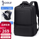 高爾夫（GOLF）雙肩包男士商務(wù)旅行背包15.6/16英寸電腦包防潑水出差通勤男包