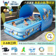 Bestway兒童游泳池寶寶小孩室內(nèi)外家用電動充氣史迪仔周邊玩具洗澡戲水池