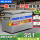 美菱（MeiLing）零下-40超低溫 冷藏冷凍轉(zhuǎn)換家用商用電子溫控五面制冷大冷凍囤貨冷柜冰箱冰柜 以舊換新補(bǔ)貼 300升【-35度低溫冷凍】金剛內(nèi)膽 300L