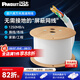 PANDUIT 泛達(dá)超六類非屏蔽網(wǎng)線CAT6A工程家裝萬兆網(wǎng)絡(luò)純無氧銅白色雙絞線抗干擾降衰減 升級(jí)款23線規(guī)-白色低煙無鹵 100米整箱