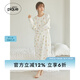 gelatopique七夕禮物25早春新品女睡裙動(dòng)物玩偶長(zhǎng)袖連衣裙居家PWCO251269 灰白色 均碼