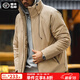 馬登工裝 杜邦棉加厚保暖棉衣立領(lǐng)防風(fēng)棉服御寒短款外套男冬季 淺卡其 L