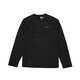 Jack Wolfskin男子OT L/S Tee長(cháng)袖T恤58241316000241  黑色  L 