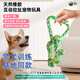 5ABONE狗狗天然橡膠玩具耐咬磨牙互動訓練中大小型犬防拆家 迷彩黃綠色