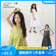 LUSON陳大豬童裝女童連衣裙夏季2025新款韓版洋氣兒童薄款背心裙