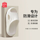 名創(chuàng)優(yōu)品（MINISO）家居拖鞋男女情侶家用舒適浴室防滑防臭涼拖鞋夏 珍珠白  42-43