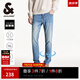杰克·瓊斯（JACK&JONES）春夏季男裝牛仔褲男彈力修身褲子男百搭男褲休閑男士牛仔褲四季款 E39 牛仔藍(lán) 31 175 W31/L30