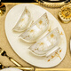 漢茗官方高溫健康瓷景德鎮(zhèn)碗具套裝家用輕奢中式骨瓷餐具整套喬遷禮物 【性價(jià)比推薦】60件丨贈(zèng)高檔錦盒