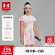 安德瑪（Under Armour）童裝短裙套裝女童連衣裙夏速干吸濕運(yùn)動(dòng)套裝短裙兩件套252227165 白色 140