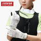 BASLONG夏季男女兒童透氣硅膠馬術(shù)手套耐磨觸屏防滑障礙手套馬術(shù)裝備全套 白色M 手長(cháng)18cm