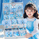 BAGEL艾莎公主小女孩生日禮物6-8-10歲兒童玩具7-14歲女童發(fā)飾禮盒套裝 白金版冰雪公主發(fā)飾禮盒【白色】