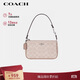 蔻馳（COACH）【品牌直供】女士小號手提手拿包腋下包麻將包