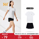 361°跑步運動套裝女士夏季衣服新款速干短袖短褲兩件套662524001H-1
