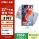 微星 27英寸一體機(jī)臺(tái)式電腦（i5 12450H 16G 512G WiFi6 旋轉(zhuǎn)升降 攝像頭）國(guó)家補(bǔ)貼全套商用辦公主機(jī)