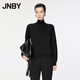 JNBY【商場(chǎng)同款】24冬新品毛針織衫套頭5OA310440 001/本黑 M
