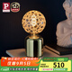 Paulmann P 德國柏曼臥室床頭臺燈 復古創(chuàng)意設計客廳玄關氛圍裝飾臺燈 【鏡光金+金縷幻境】暖黃光