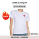 COMME DES GARCONS 川久保玲CDG play夏季新款運動潮流休閑女短袖t恤白色 S