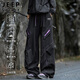JEEP SPIRIT吉普沖鋒褲男女士工裝褲子男秋冬季闊腿直筒運動(dòng)戶(hù)外休閑褲