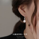 百年施家珍珠耳環(huán)女款s999純銀耳釘韓版耳鉤耳墜高級感法式 珍珠耳鉤款10mm通體純銀+證書(shū)+