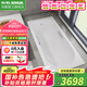 科勒（KOHLER）嵌入式鑄鐵浴缸齊悅1.5/1.6/1.7米小戶型家用泡澡成人浴缸28108T 嵌入式鑄鐵浴缸-含扶手 1.7m