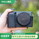 攝侶適用理光gr3保護(hù)套GR3x相機(jī)包理光日記版gr底座皮殼HDF相機(jī)套理光掛繩真皮鏡頭蓋手腕帶真牛皮配件 GR3/gr3x經(jīng)典黑真皮保護(hù)套+鏡頭蓋