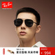 雷朋（RayBan）飛行員墨鏡時(shí)尚開(kāi)車(chē)駕駛男女款太陽(yáng)鏡0RB3712D