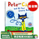皮特貓和他的四顆時(shí)髦紐扣 英文原版繪本 Pete the Cat and his Four Groovy Buttons 親子育兒圖畫故事書 吳敏蘭書單Eric Litwin