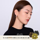 白嵐銀瓦耳釘925銀耳環(huán)耳飾輕奢時尚原創(chuàng)設(shè)計高級感生日禮物送老婆 銀瓦耳釘