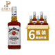 金賓正規(guī)授權(quán)Jim Beam金賓波本威士忌白占邊700ml隨機(jī)發(fā)威士忌 700ML金賓波本六支裝