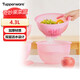特百惠（Tupperware）奇妙果菜籃4.3L瀝水洗菜籃多功能保鮮盒食品級冰箱收納盒發(fā)面碗