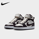 耐克（NIKE）大童鞋男女Court Borough Mid魔術(shù)貼高幫運動(dòng)休閑鞋簡(jiǎn)青少年板鞋 CD7782-126 39