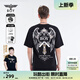 BOY LONDON潮牌短袖秋季男女同款燙鉆銀幣黑色時(shí)尚T恤N01002 黑色 XL