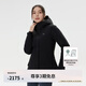 KOLON SPORT/可隆輕量羽絨服 女子戶外運(yùn)動(dòng)防水透濕耐磨可拆卸連帽服 LKDJ4WNT44-BK 黑色 S (160/84A)